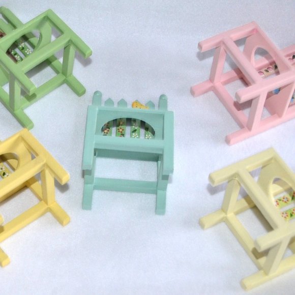 Wooden Chair Plant Stand Set - Picture 8 of 14